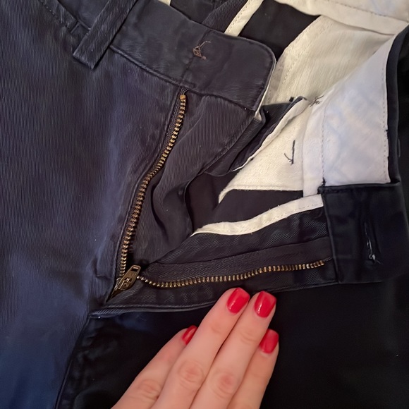 Polo navy dress khakis pants - Picture 3 of 5